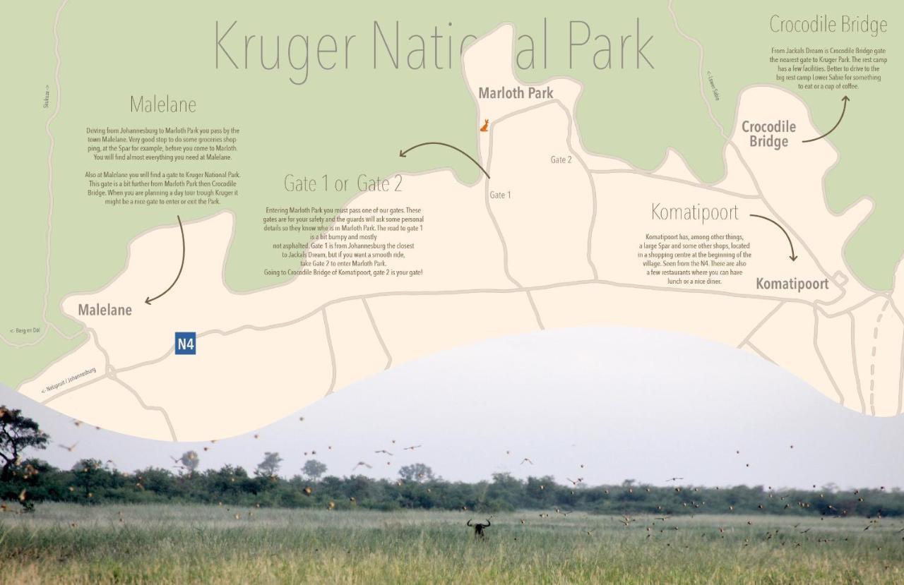 Jackals Dream - Self Catering Villa Bordering Kruger National Park Marloth Park Exterior photo